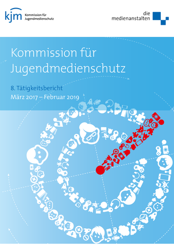 Cover des 7. Tätigkeitsberichts der Kommission für Jugendmedienschutz